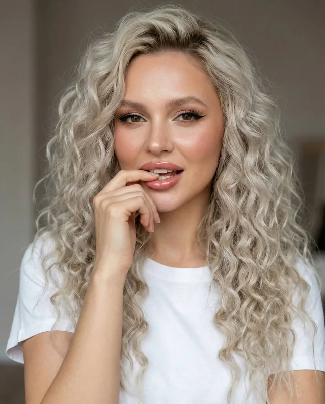 Ультрареалистичный fashion beauty-портрет, кадр от груди до макушки, лицо в верхней трети. Поза не фронтальная: лёгкий р